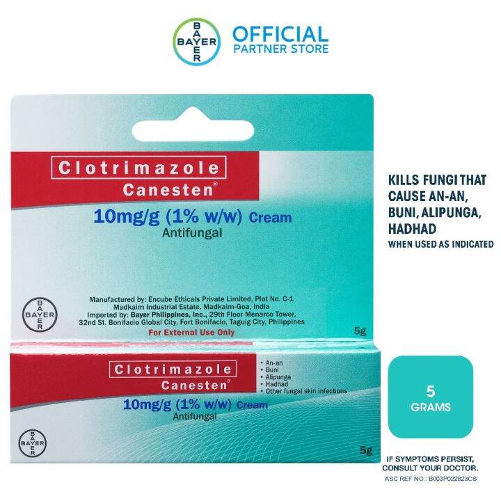 Canesten Antifungal Cream 5g Lazada PH