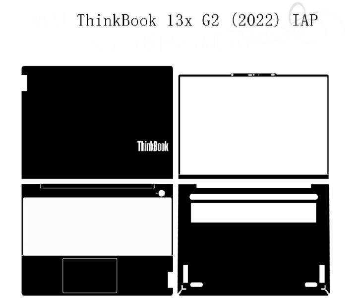 ร้อน-kh-คาร์บอนไฟเบอร์แล็ปท็อปสติ๊กเกอร์ผิวรูปลอกที่ครอบสำหรับ-lenovo-thinkbook-13x-g2-2022-iap