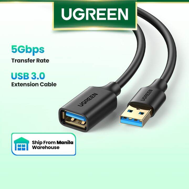 UGREEN USB Extension Cable USB 3.0 Cable for Smart Laptop PC TV Xbox