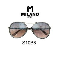 Milano Sunglass แว่นตากันแดด แว่นกันแดด ใส่ได้ทั้งชายและหญิง รหัส S10B8  พร้อมส่ง ราคาพิเศษ *