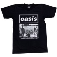 OS036 เสื้อยืดวงร็อค OASIS โอเอซิส เสื้อวง เสื้อยืดโอเอซิส เสื้อวินเทจDIY เสื้อยืด  5HT9