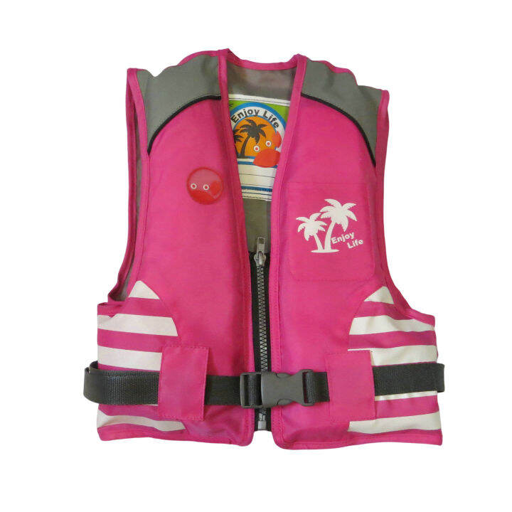 Rock City Swimming Vest Great Buoyancy Low Water Absorption Zipper