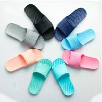 【CW】 Men Indoor Floor Flat Shoes Non-slip Flip Flops Slippers Female Soft