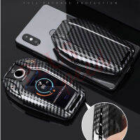 เคสกุญแจรถ พร้อมพวงกุญแจและซิลิโคนกันรอย สำหรับ BMW X3 , X5 , Series5 , Series7 เคสกุญแจรีโมตรถยนต์ เคสกุญแจรถเคฟล่า แบบ SMARTKEY (BMW) พร้อมส่ง