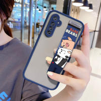 UCUC เคสโทรศัพท์เคสสำหรับ Realme 6 Proกรณีสำหรับสาวเคสใส่โทรศัพท์กันกระแทกF Rostedกลับการ์ตูนขอบนุ่มเต็มเลนส์คุ้มครองปกกรณีโทรศัพท์บางเฉียบ (กับสายรัดข้อมือ)