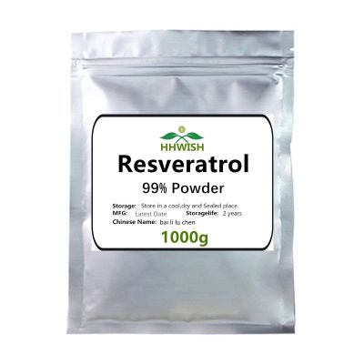 50-1000gHigh Quality 99%Resveratrol Powder,BaiLiLuChen,Resveratrol Extract Powder,natural Antioxidants;Whitening Skin,Anti Aging