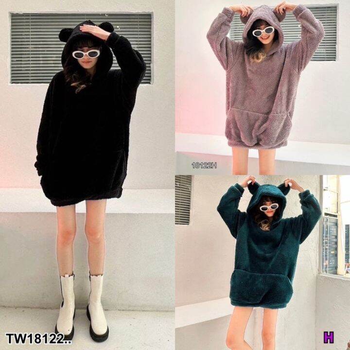 sweater-bear-cute-สเวตเตอร์ต้าวหมีนุ่มนิ่ม-สุดแสนจะ-so-cute-มากๆเลยค๊าาา-แต่งกระเป๋าจิงโจ้ด้านหน้า