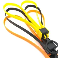 Plastic Cable Tie Strap Handcuffs CS Sport Decorative Belt TMC Sport Gear Disposable Flex cable tie Cab Orange Yellow Black Cable Management