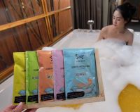 ((( ชุดสุดคุ้ม 5 ซอง 5 กลิ่น ))) สบู่ทำฟอง Bubble Bomb Bubble Bath บับเบิ้ล บาธ สบู่ทำฟอง สำหรับ ใส่อ่างอาบน้ำ แช่ตัว ฟองนุ่ม กลิ่นหอม เด็กใช้ได้ --- จำนวน 5 ซอง ( คละสี สีละ 1 ซอง  ) ---