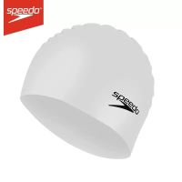 Speedo swim cap Speedo silicone waterproof increase in mens and womens hair not le adult children training game cap