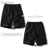 M-5XL Plus Size Ready Stock Cargo Shorts 4 Pockets Loose Cargo shorts for men COD Bermuda Shorts