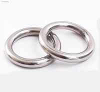 ❧✟♘ M3-M10 Heavy Duty Welded Round Rings Smooth Solid O Ring 304 Stainless Steel For Rigging Marine Boat Hammock Yoga Hanging Ring