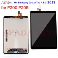 8.0 สำหรับ SM-P205 Galaxy Tab A SM-P200จอแอลซีดีแผงจอแสดงผลจอมอนิเตอร์หน้าจอสัมผัสประกอบเต็มรูปแบบ P200 P205