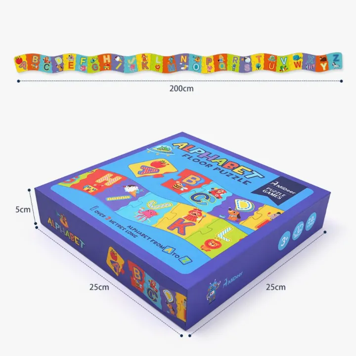 KidsMoment MiDeer Alphabet Floor Puzzle Lazada PH