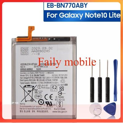 Samsung Original EB-BN770ABYแบตเตอรี่สำหรับSamsung Galaxy Note10 Lite / note10 Liteของแท้เปลี่ยนแบตเตอรี่4500MAh