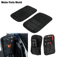 Motorcycle 2Pcs Saddlebag Organizer Hard Bags Storage Case For Harley Touring Street Glide Electra Glide Dyna Sportster 93-2022