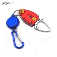 MNFT 1Set Compact Mini Portable Fish Lip Grip With Zingers Retractor Fishing Tools Clip