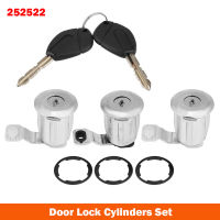 9170G3 252522 Barrel Door Lock Cylinders Set With 2Key For Peugeot For Citroen Partner Berlingo Xsara Picasso 2001-2004 96244156