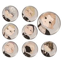 【CC】 Anime tokyo revengers cosplay brooch Manjiro Takemichi Hinata Atsushi Metal Badge Cartoon Pin Kawaii