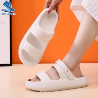 [48H Sandals&Slides with New style Couple Two ways of wearing Soft thick-soled wear outside Minimalistic Fashion Recreational for women,48H Thick Sole Slippers Female EVA Sandals One Shoe Two Wear Soft Sole Bathroom Couple Home Sandals Male,]