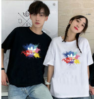 BK-449 เสื้อยืดแขนสั้นพร้อมส่ง 8สี ลายการ์ตูน ขายดีตามเทรนต์ ลายน่ารัก สีสันสดใส่น่ารัก ใส่ได้ทั้งหญิงและชาย (S-3XL) ***ปลีก-ส่ง***