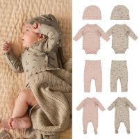 New Spring Baby Girl Clothes Floral Bodysuit Pants Sets Long Sleeve Cotton Infant Spring Clothes Suits Infant Boy Cute Sets  by Hs2023