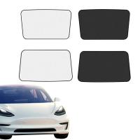 Model 3 Sunshade Car Sun Visor Rear Front Sun Shade For Tesla Model 3 Accessories Roof Sunshade Skylight Shades Protector Three Sunshades