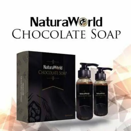 NATURA WORLD CHOCOLATE SOAP 1 BOTOL 100GR ORIGINAL | Lazada Indonesia