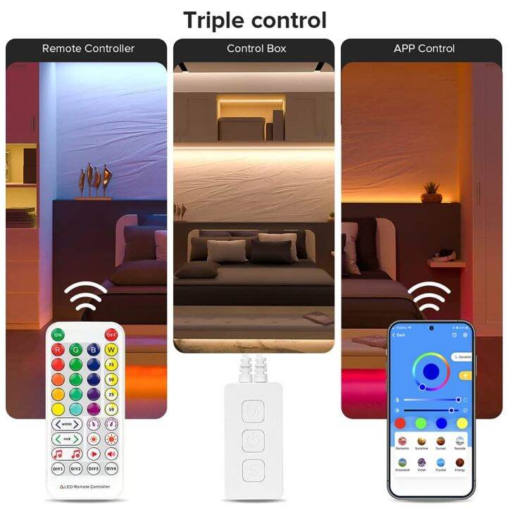 wifi-alexa-google-home-rgb-rgbw-ตัวควบคุมไฟ-led-เพลง-ir-38key-2835-5050-rgb-rgbcw-ไฟ-led-rgbww-ริ้วสายไฟไอโอเอสแอนดรอยแอพพ์-dc5v-24v