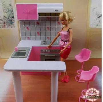 Barbie Doll Kitchen Set Best Price in Singapore Feb 2024