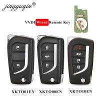 jingyuqin Xhorse XKTO00EN XKTO01EN XKTO10EN Wired Universal Remote Key VVDI2 234 BTN for VVDI Key Tool VVDI2 English Version