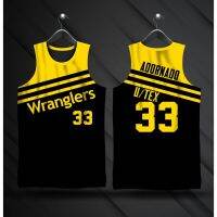 PBA RETRO JERSEY | 1980 UTEX WRANGLERS ADORNADO #33 JERSEY | FULL SUBLIMATION