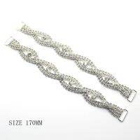 【CC】✚◙  New Sale Prices 2pcs/lot 170mm Rhinestones Swimwear Connection Chain