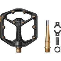 Crankbrothers Stamp แบน BMX/เหยียบจักรยาน MTB แพลตฟอร์มจักรยานไทเทเนียมเหยียบรายละเอียดน้อยที่สุดด้ามจับปรับได้