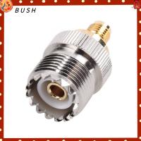 BUSH โซ-239 ขั้วต่อคู่สาย RF ทองเหลืองตรง SMA SMA แจ็คตัวเมีย UHF ปลั๊กตัวเมีย SMA SMA ตัวเมียกับตัวเมีย UHF ซ็อกเก็ต COAX