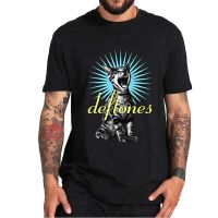 เสื้อผ้าผชเสื้อยืดแขนสั้นลําลอง คอกลม ผ้าฝ้าย 100% พิมพ์ลายอัลบั้มแมว Deftones Linus Adrenaline สําหรับผู้ชายS-5XL  UCZB