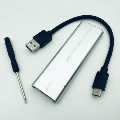 H1111Z HDD สิ่งที่ส่งมา M.2 NVME SSD กรณีกล่อง HD USB C อะแดปเตอร์ฮาร์ดดิสก์กรณีฮาร์ดไดรฟ์กล่อง M.2 SSD USB อะแดปเตอร์ SSD M2 Type C กรณี