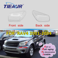 รถยนต์ซ้ายขวาไฟหน้าไฟหน้าเลนส์ครอบคลุมสำหรับ RAV4ใสไฟหน้า H Ead Light เลนส์2001-2004เปลี่ยน DIY