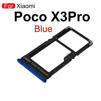 อะไหล่สำหรับผู้ถือช่องการ์ดซ็อกเก็ตซิมถาดใส่ซิม X3Pro X3 POCO Xiaomi