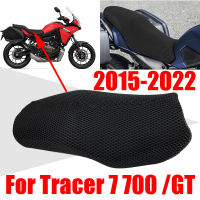 สำหรับ Yamaha T RACER 7 GT 7GT 700 GT 700 GT อุปกรณ์มอเตอร์ไซค์ระบายอากาศตาข่ายที่นั่งหุ้มเบาะป้องกัน Pad กรณีปกที่นั่ง