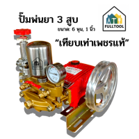 ปั๊มพ่นยา 3 สูบ ขนาด 6 หุน(TM-31), 1 นิ้ว (TM-51) อุปกรณ์ครบ เทียบเท่าเพชรแท้