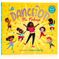 Dance with OTI English original picture book dance with OTI ten simple steps to learn bird swing dance childrens English Enlightenment early education cognition parent-child picture book hardcover 3-9 years old OTI Mabuse