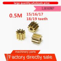 10ชิ้น0.5เมตร15/16/17/18/19ฟันซี่ฟันเฟืองความแม่นยำเกียร์เฟืองซีเอ็นซีเหล็กทองแดง