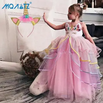 Unicorn gown 2025 for kids