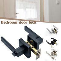 Aluminum Alloy Door Handle Lock 60-70MM Reversible Door Knob For Bathroom