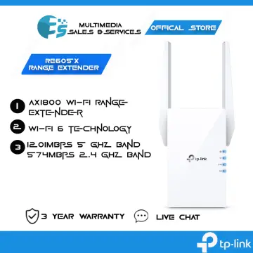 RE605X, Range Extender OneMesh Wi-Fi 6 AX1800