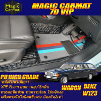 Benz W123 1976-1985 Wagon (เฉพาะห้องโดยสาร) พรมรถยนต์ W123 Wagon 300TD 280TE พรม7D VIP High Grade Magic Carmat