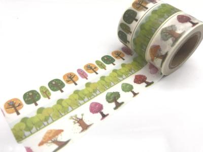 【CW】 jiataihe  Washi Tape love rice Scrapbook Paper Masking Adhesive tree tape shipping