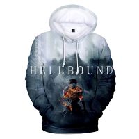 Hellbound-Sudadera con capucha 3d para hombre y mujer, suéter deportivo con estampado de manga larga de la serie de televisión coreana, nueva moda