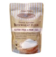 Premium Aus Buckwheat Flour Yes You Can 375g แป้งทำขนมสำเร็จรูป แป้งทำขนม แป้ง ไม่มีส่วนผสมกลูเตน